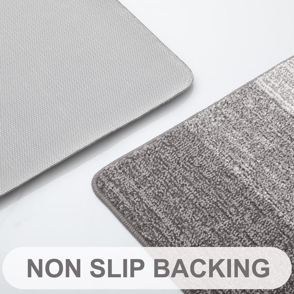 Kitinjoy Door Mats Indoor For Front Back Door Machine Washable Soft Doormats Dirt Trapper Door Mat Super Absorbent Entrance Rugs