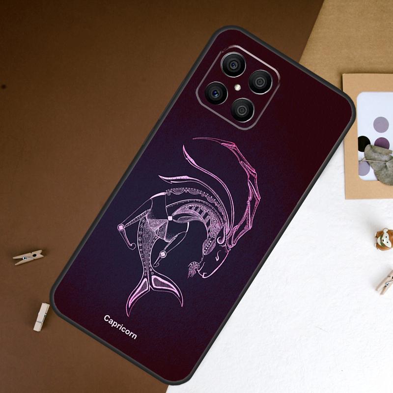 Чехол со знаком зодиака для Honor Magic 5 Lite Magic 6 Pro 50 70 90 X6 X7 X8 X9 8X X7a X6a X8a X9a X9b