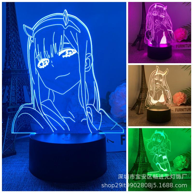 Franks Series 3D Night Light - Remote & Touch Control, Colorful & Creative