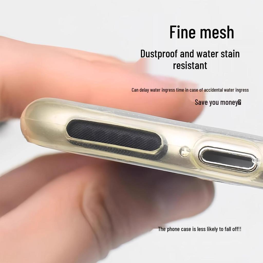 Mobile Speaker Dustproof Sticker: Mesh for Apple, Huawei, Vivo, Xiaomi