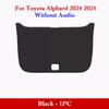 Для Toyota Vellfire Alphard 2015-2026 Накладка на дверь багажника от пинков Защитная наклейка на заднюю дверь от царапин Коврик в багажник Салон автомобиля