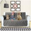 Luxurious Quilted Waterproof Sofa Slip Cover With Adjustable Elastic Strap And Pet Protection