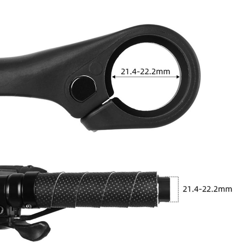 Bicycles Handlebar End Grip Ergonomic Bike Inner Bar End Mountain Bike Handlebar End Comfortable Grip Easy To Install