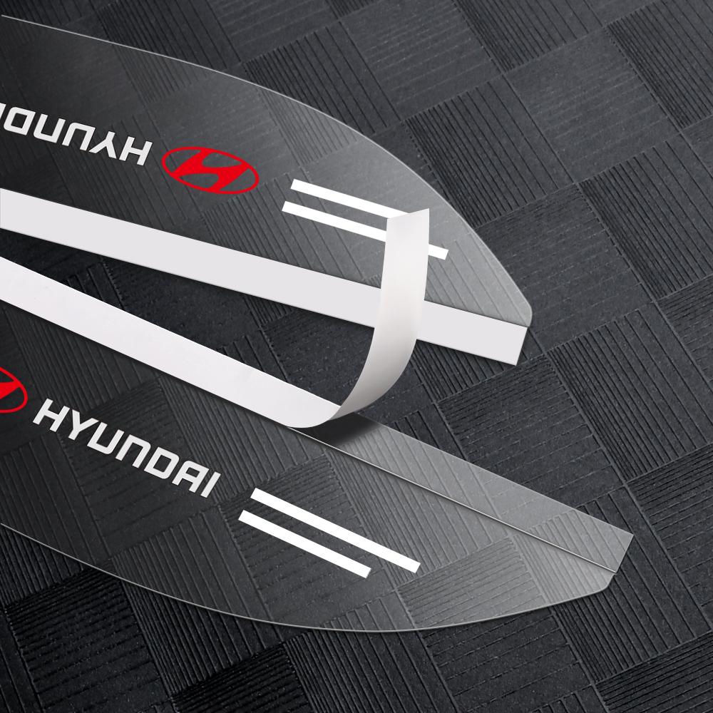 2PCS Auto Styling Accessories Car Rearview Mirror Rain Eyebrow Shield Sticker For Hyundai GDI Accent Tucson i40 i10 i20 Veloster RR9