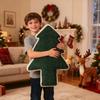 Christmas Tree-Shaped Plush Throw Pillows, Home Living Room Sofa, Christmas Atmosphere Decoration Pillows And Cushions