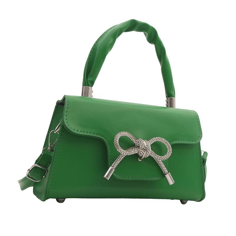 Модная корейская простая и модная плиссированная сумка для весны и лета, новая стильная сумка через плечо, маленькая квадратная сумка