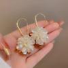 Серьги-подвески с цветочным узором в корейском стиле - Элегантные, шикарные и универсальные эффектные украшения для женщин