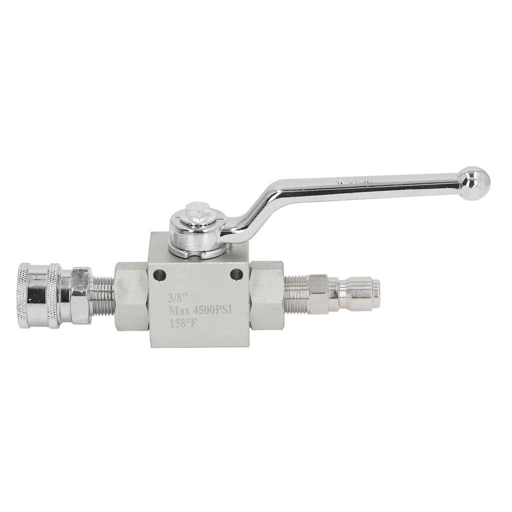 Комплект шарового крана для мойки высокого давления 38 Наружный штекер Внутренняя быстроразъемная муфта Запорный 4500PSI
