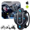 Waterproof Motorcycle Handlebar Remote, Bluetooth 5.4, 22-Day Battery, Headset Control
