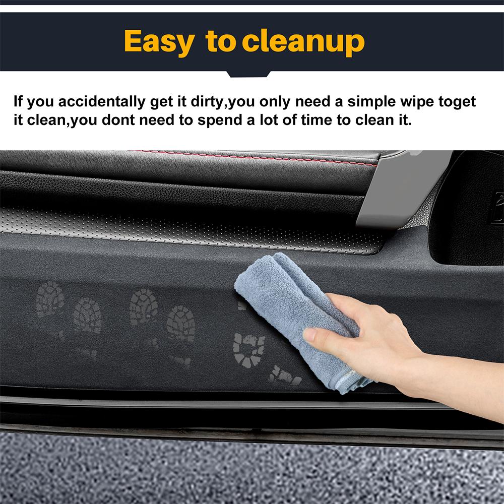 Door Anti-Kick Pad for Subaru BRZ Toyota GT86 2012-2020 LHD RHD Suede Interior Sticker