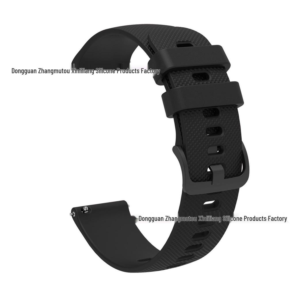 Силиконовый ремешок для часов Garmin Venu с мелким клетчатым узором, текстурированный ремешок Vivomove Sport, 18/20/22 мм.