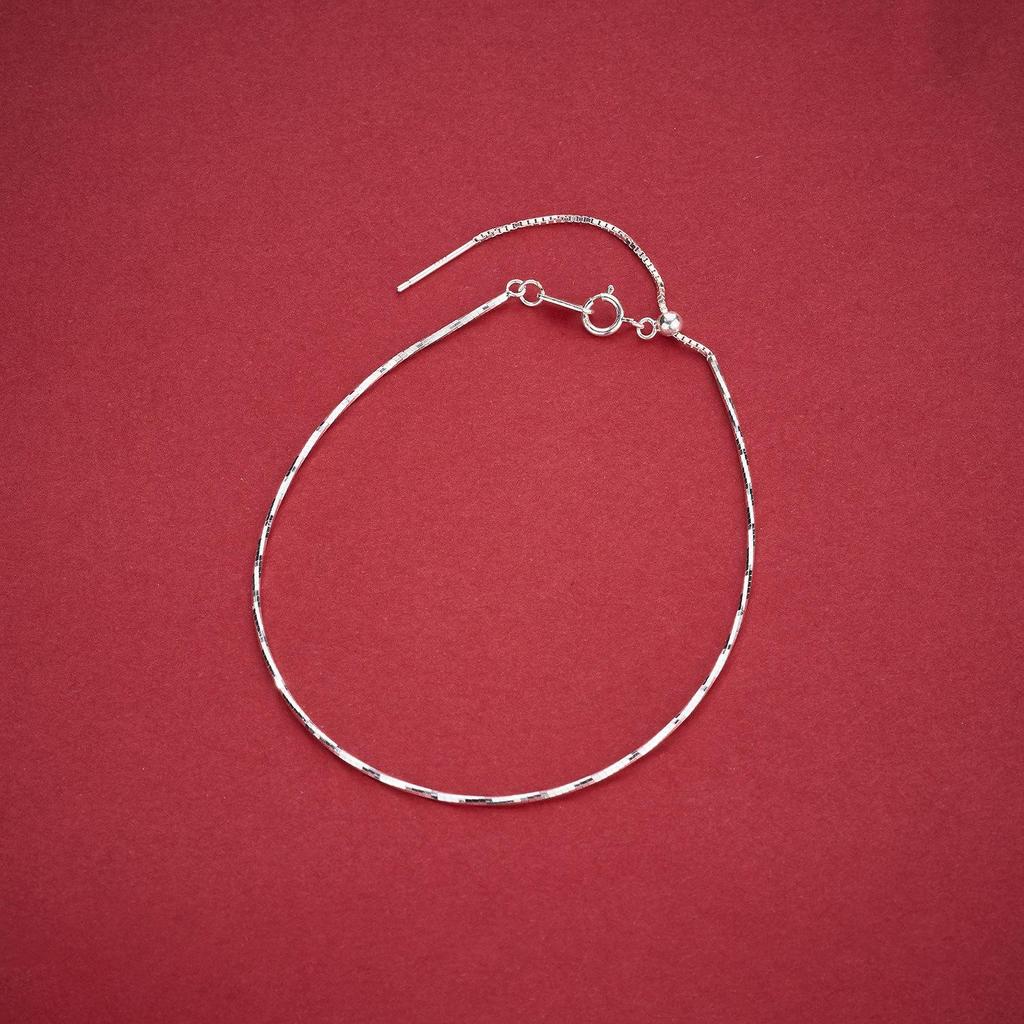 Серебряный браслет с тысячей бусин S925, регулируемый, с жемчугом, набор для самостоятельного изготовления