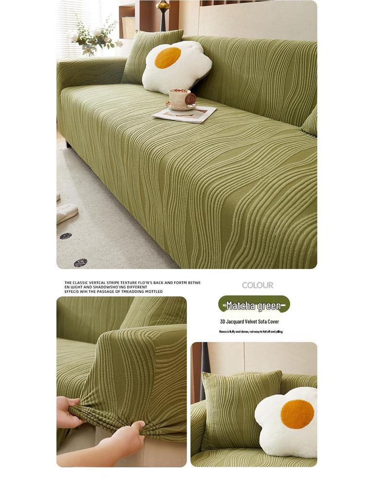 Cat Scratch-Proof Stretch Sofa Cover - Universal, Dustproof, Four Seasons Style, 2025 Edition.