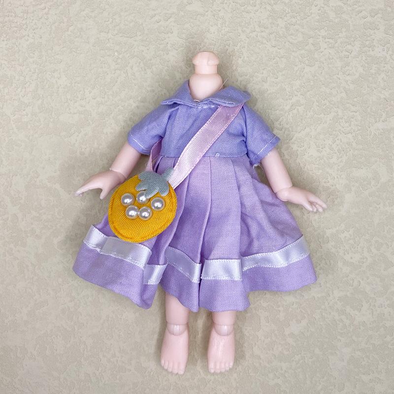 Только одежда, 15 см, мини-кукла, игрушка для девочек, полная одежда принцессы BJD, коллекция платьев, детская кукла, подарок