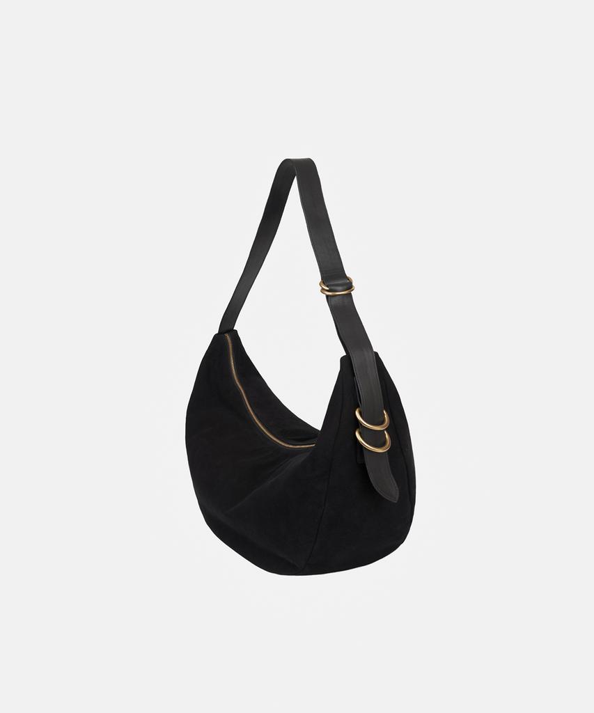 Surface Edition Eclipese Leather Cross Bag Black