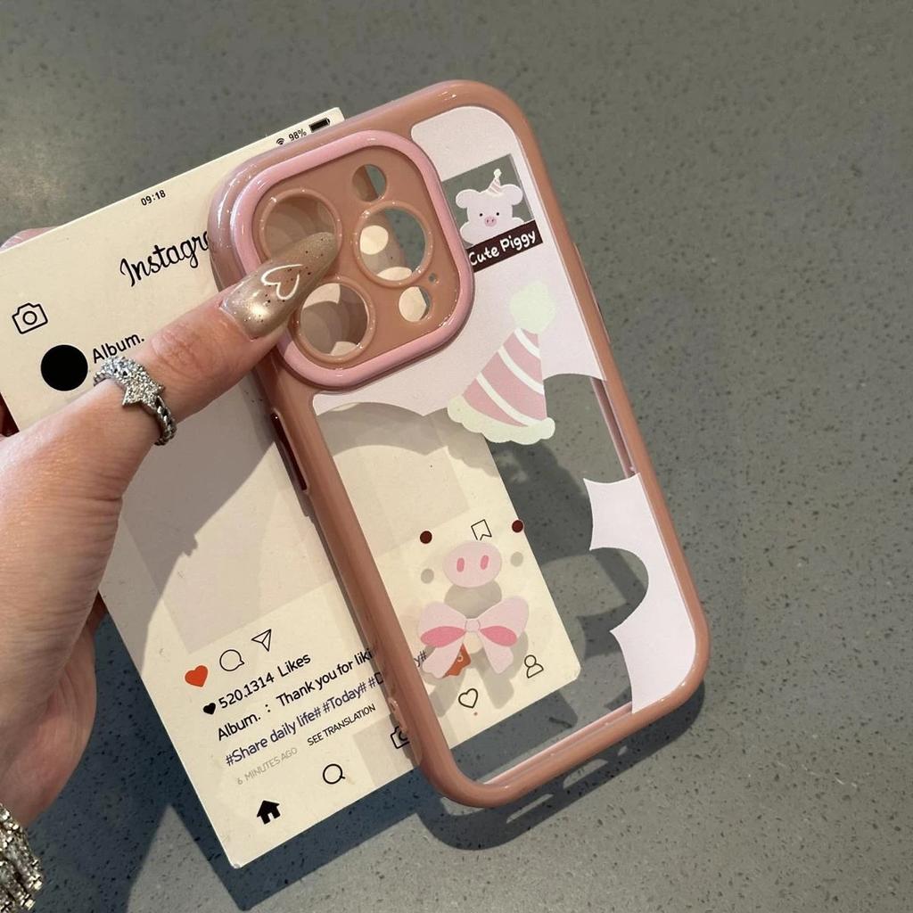 Cute and High Appearance Level  Suitable for IPhone 16 Phone Case IPhone 15 Protective Case  14 Soft Case  13 Cute Pet  12 Transparent