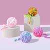 Игрушка-мяч для кошек, устойчивая к укусам, устойчивая к царапинам, устойчивая к разрывам, не линяет, не ломается, избавляет от скуки, встроенный колокольчик, товары для животных