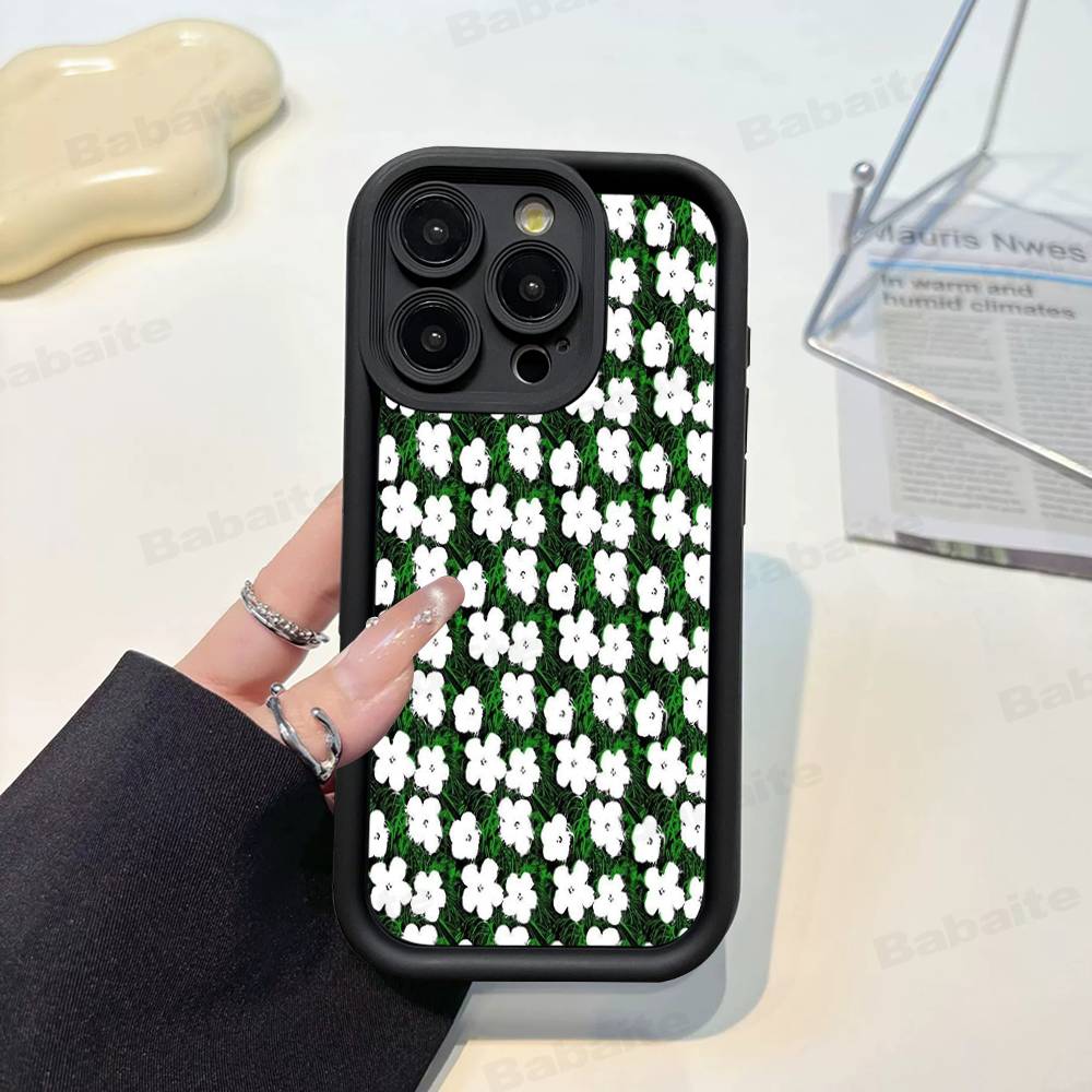 Чехол для телефона с рисунком Энди Уорхола для IPhone 17 16 15 14 13 12 11 Pro Max Mini Plus Мягкая задняя крышка из ТПУ