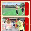 Dragon Eye Copper Coin Throwing Game with Lifting Stand Set