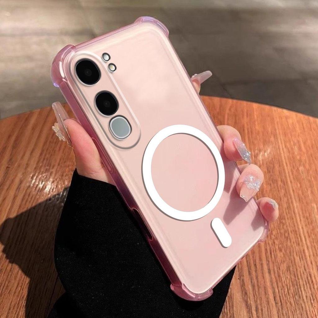 Матовый гелевый чехол с защитой от отпечатков пальцев для Vivo V40 Lite 5G Y31 Y31s Y21d Y200, противоударный чехол для телефона