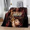 Мягкое плюшевое одеяло Eva Queen с 3D принтом, фланелевое одеяло, одеяло для гостиной, спальни, кровати, дивана, пикника, дети HD