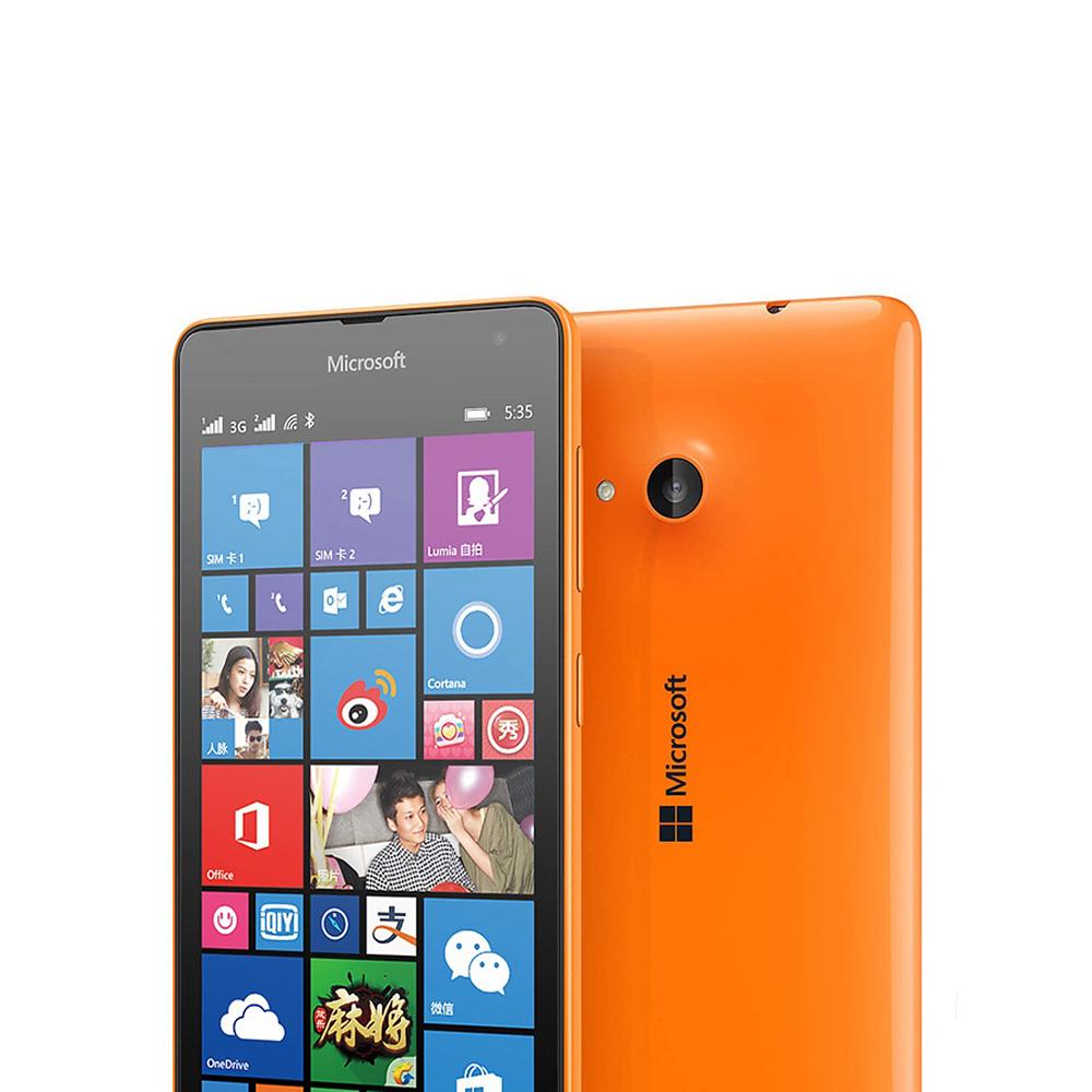 Восстановленный оригинальный смартфон Nokia Lumia 535 с четырехъядерным процессором, двумя SIM-картами/одной SIM-картой, разблокированный, мобильный телефон Windows, с 1/2 SIM-картами