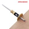 Cemented Carbide European Scriber Ruler Wheel Scribe Tool  For Parallel Lines Dovetail Joints