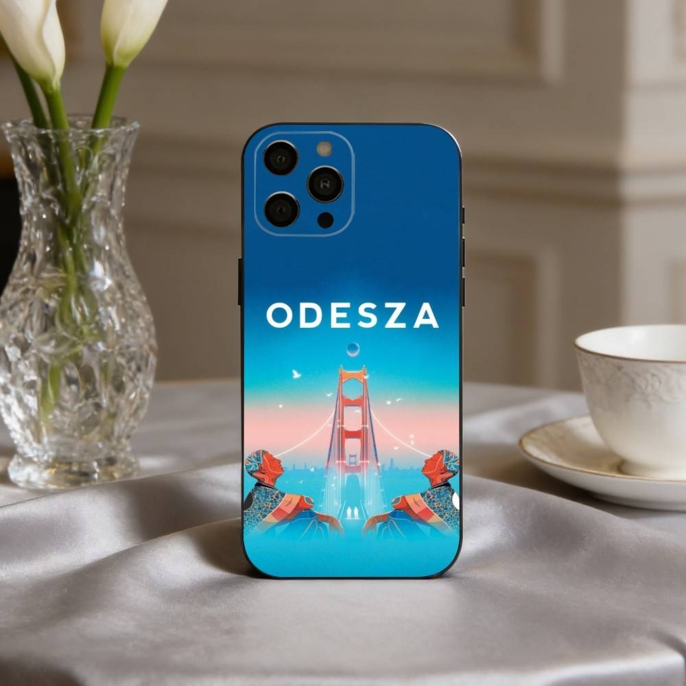 Электронный чехол для телефона O-ODESZA-A, силиконовый, мягкий, для iPhone 17pro 16 15 14 13 12 11 X XR Plus Pro Max Plus