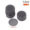 100/200/300Pcs Hole Bonsai Basin Grid Bottom Pad Plastic Round Mesh Grid Mat Flowerpot Gasket