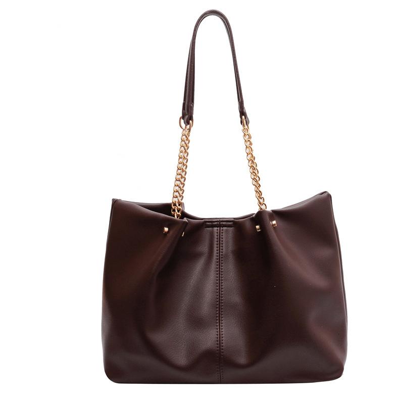 FLYING STARS Brand Large Capacity Bag Women Bag Popular Shoulder Bag Casual Chain Tote Bag PU Leather Fashion Designer Handbag