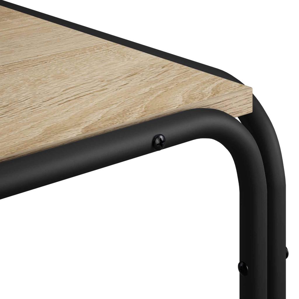 Side Table Sonoma Oak 100 x 50 x 46 cm Engineered Wood