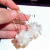 White Dangle Earring Long DIY Geometric Ear Buckle Fashion Drop Earrings  Party Accessories