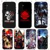 Крутой горячий аниме чехол Overlord для Samsung Galaxy S25 S24 S23 S22 S21 S20 Plus Ultra Note20 Мягкий Черный