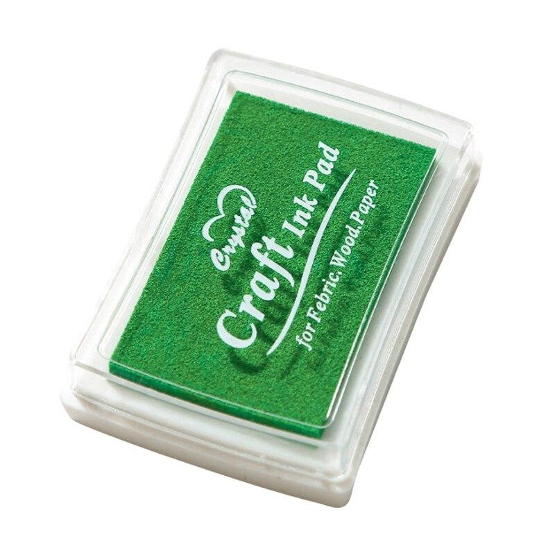 Non-Toxic Gradient Color Ink Pad Inkpad Rubber Stamp Oil Based Finger Print Nice Gift for Children Stamp DIY Art Craft