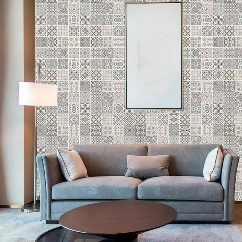 Поливиниловая композитная плитка, наклейка на кирпичную стену, самоклеящиеся водонепроницаемые утолщенные обои