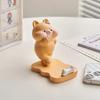 Resin Crafts Kittens Figurines Cartoon Animals Miniatures Small Animals Phone Holder  Office