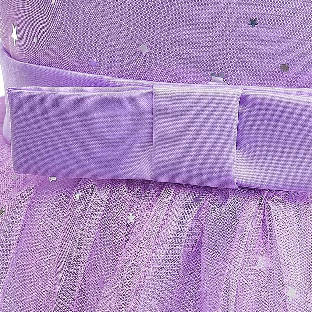 Вечернее платье в сетку с открытыми плечами для маленьких девочек, повседневные платья, детское пышное платье принцессы, рождественское вечернее свадебное платье с блестками