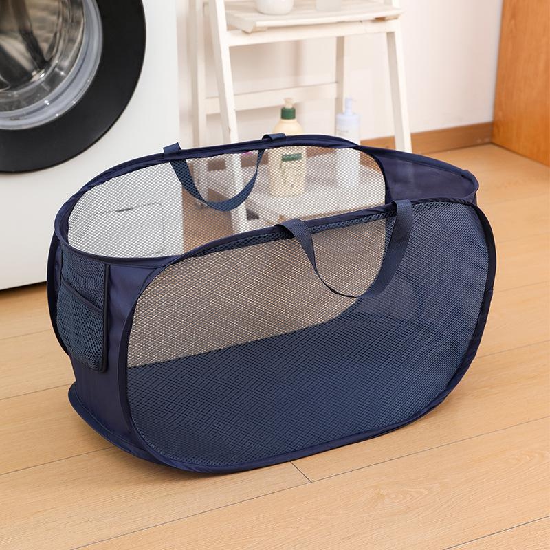 Cross Border Foldable Dirty Clothes Basket, Bathroom Storage Basket, Household Laundry Basket, Dirty Clothes Basket