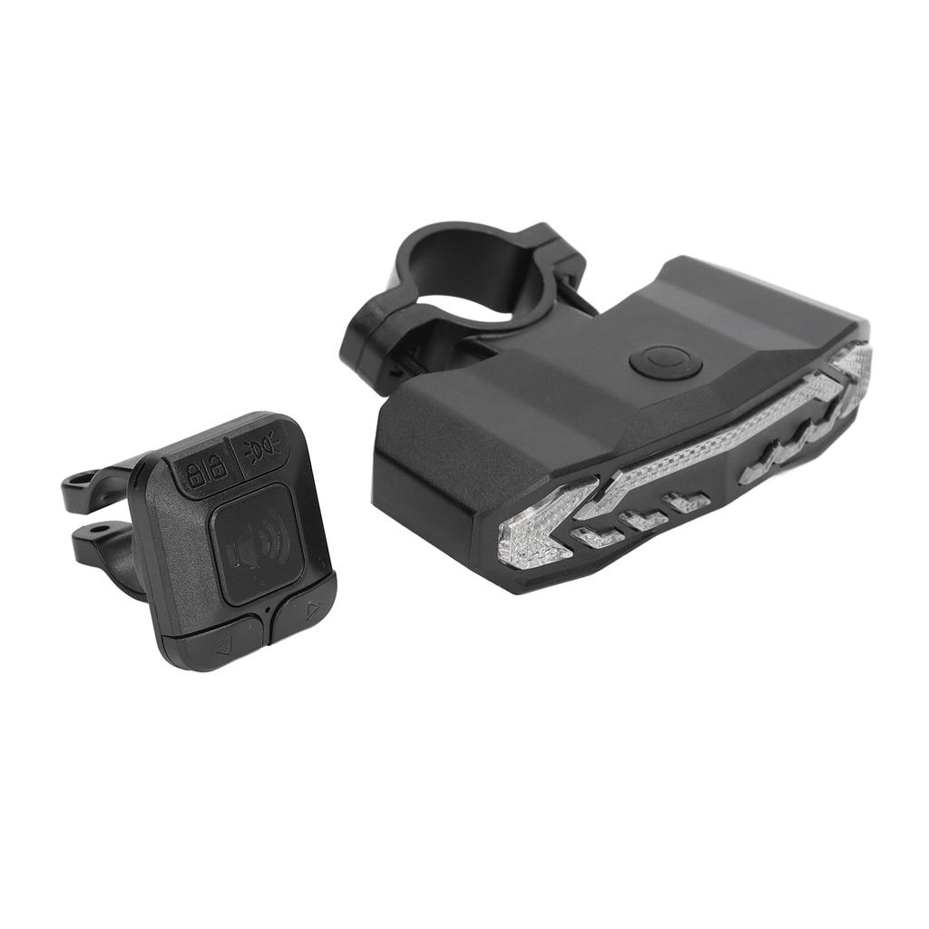 Multifunction Smart Bike Tail Brake Light with Remote Control Antitheft Alarm Function 6 Warning
