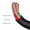 Durable Cable for B&W P7 Headphone Extension Cord Nylon/TPE Wire Improve Your Listen Experience Hifi Sound Cord 120cm