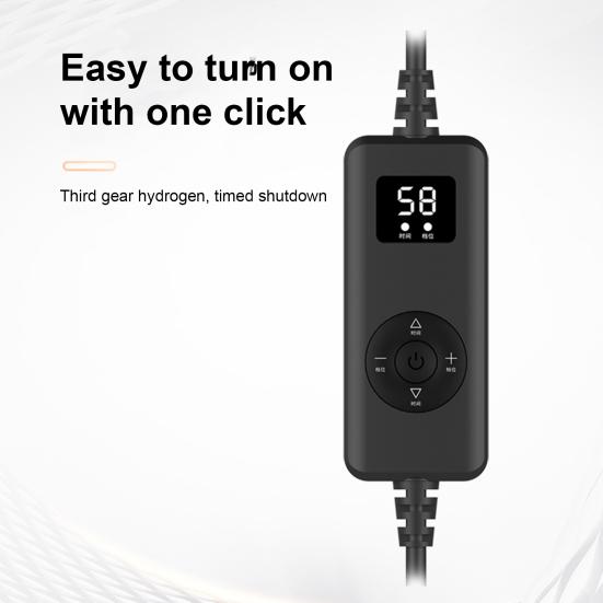 Аппарат для гидротерапии ног 5000PPB, 3 уровня, регулируемая вилка европейского стандарта, электролиз, генератор молекул водорода, ванна для ног, спа-устройство