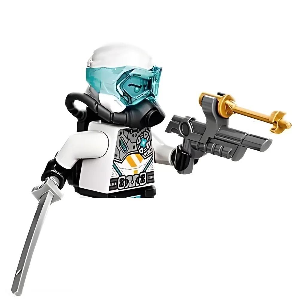 Набор Ниндзя Конструктор Драконы Огненного Леса Запретная Пятерка Мини Фигурки Игрушки