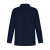Women's Autumn Long Sleeve Button Solid Color Loose Shirt Casual Large Size Shirt