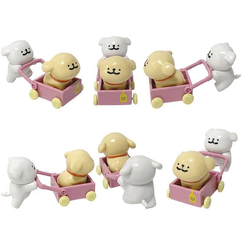Maltese Funism Children Toys Blind Box Happy Series Dolls Table Decoration Gift