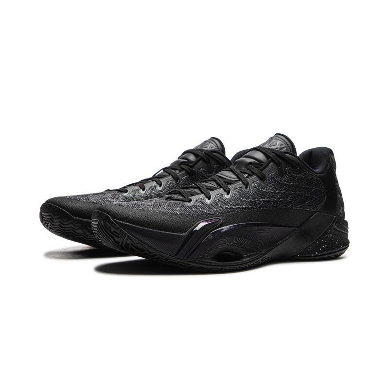 Li Ning Air Strike 12 Jungle POP Амортизация Поддержка Низкие Z Technology Баскетбольные кроссовки Мужские Черные ABAV067-7