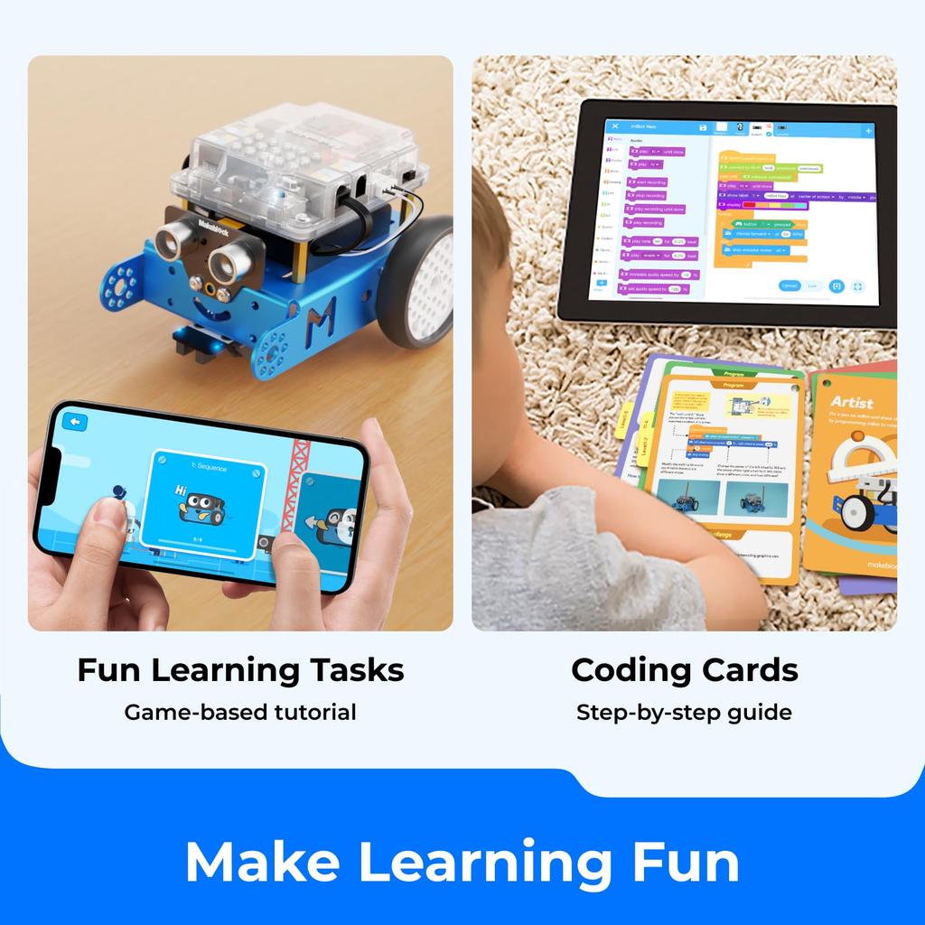 Makeblock mBot Kit STEM Education Arduino Scratch Программируемый робот-комплект для детей, чтобы изучать программирование на английском языке, версия 2.0 -