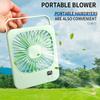 Portable USB Rechargeable Mini Handheld Desk Fan Unique New Design for Home Car Outdoor Use