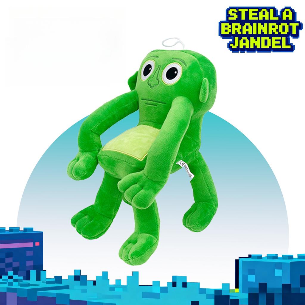 Новая милая фигурка Steal A Brainrot №9 Игрушка-плюш для дома Игровые аксессуары Плюшевые игрушки 25 см Мягкие куклы Аниме-игрушки Рождественские подарки
