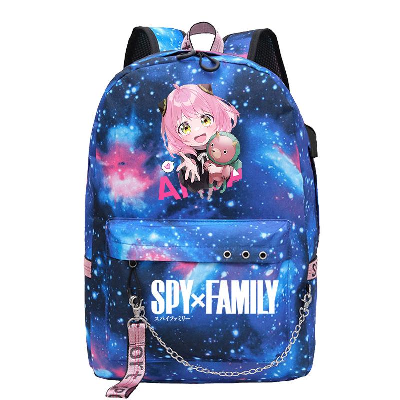 Аниме периферия Spy playhouse рюкзак Аня прочный школьный рюкзак милый школьный рюкзак двухмерный рюкзак