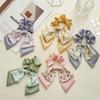 Ribbon Bow Printing Hair Rope Printing Hair Ribbon Sweet Intestine Hair Loop
